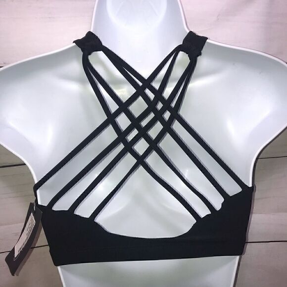 NEW! Onzie Chic Yoga Sports Bra Black Sz Small - Picture 8 of 11